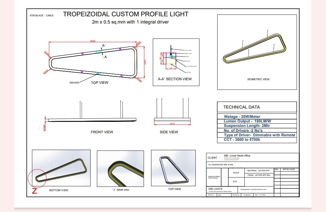 SRE Lights - Latest update - Trapezoidal Light Manufacturers In Karnataka